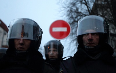 В Киеве под зданием МВД митингуют правоохранители 1