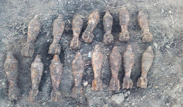 В Николаевской области спасатели обезвредили 16 взрывоопасных предметов