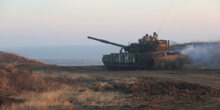 Новосозданная танковая бригада хорошо «отстрелялась» на Широколановском полигоне на Николаевщине