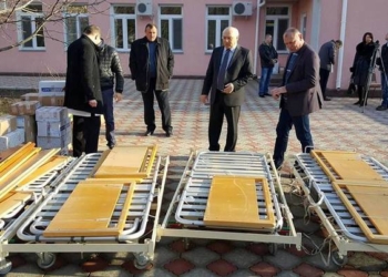 Николаевская областная больница, военный госпиталь, Жовтневая ЦРБ и Нацгвардия получили подарки от БФ «Крокуємо з турботою»