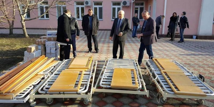 Николаевская областная больница, военный госпиталь, Жовтневая ЦРБ и Нацгвардия получили подарки от БФ «Крокуємо з турботою»