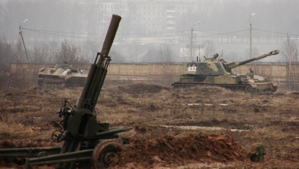 Боевики начали обстрел сил АТО запрещенным вооружением