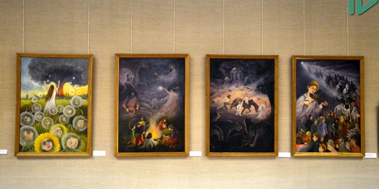 «Встреча поколений»: в музее им.В.Верещагина открылась юбилейная выставка работ этнических немцев Украины