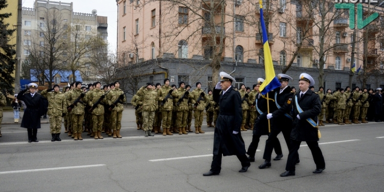 В Николаеве 346 моряков-новобранцев присягнули на верность народу Украины