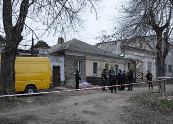 На ул.Чкалова в Николаеве «заминировали» частный дом