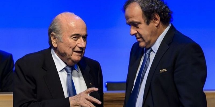 Блаттера и Платини ФИФА дисквалифицировала на 8 лет