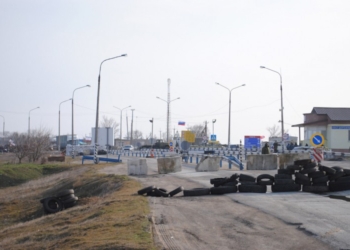 На блокпосту “Чонгар” умер один из участников блокады Крыма