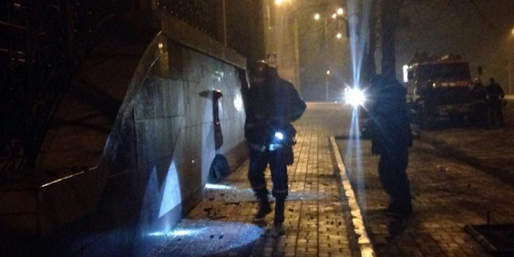 В Запорожье возле подпольного казино взорвали гранату. Полиция вынуждена была реагировать