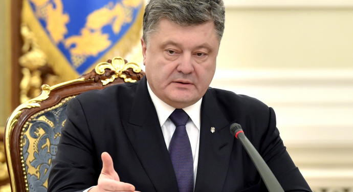 Порошенко таки прокомментировал скандал с Саакашвили и Аваковым