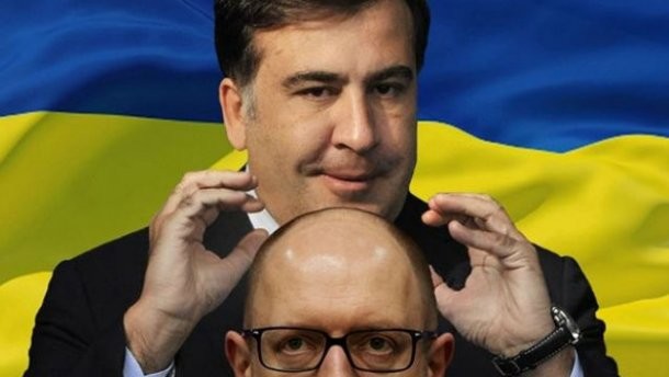 Война продолжается. Саакашвили обвинил Яценюка во вранье из-за критики работы Одесской таможни 1