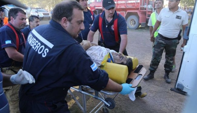 В Аргентине на ралли “Дакар” автомобиль въехал в толпу
