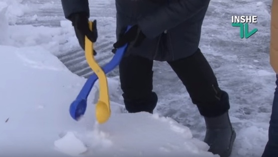 Испытываем…снежколеп!
