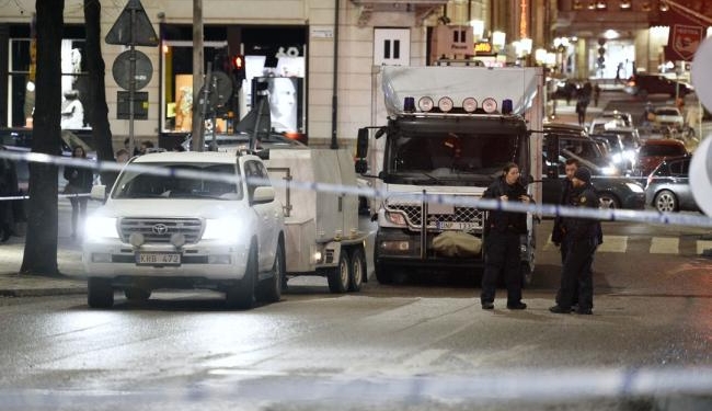 В центре Стокгольма произошел взрыв