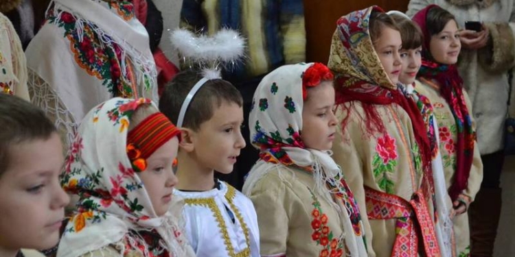 В Николаевском областном совете звучали колядки