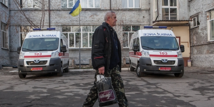 За сутки в Днепропетровский госпиталь доставили 26 украинских военных