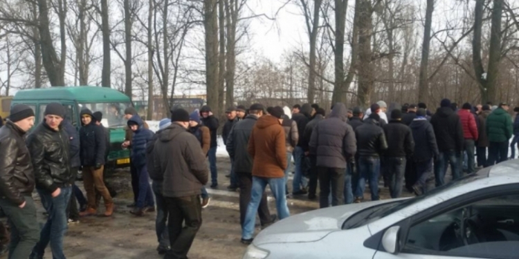 Во Львовской области шахтёры перекрыли международную трассу «Львов – Рава-Русская» в нескольких местах – требуют зарплаты