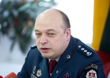 Начальник полиции Вильнюса увольняется ради реформ в Украине