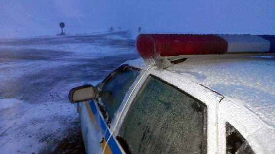 Снегопад закончился, но дороги Николаевской области все еще закрыты 1