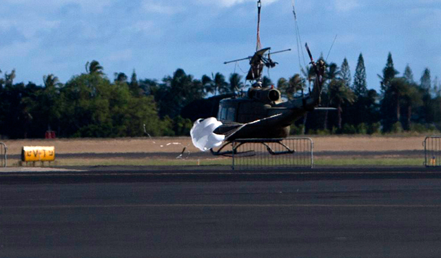 Два американских военных вертолета столкнулись в небе у Гавайских островов