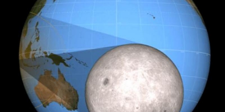 Полное солнечное затмение 8 марта: появилась анимация