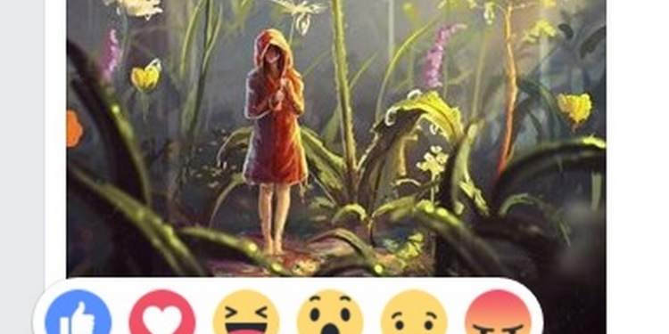 В Фейсбуке появилась альтернатива «лайкам»: теперь можно выразить одно из пяти чувств и ощущений