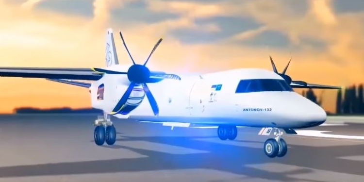 Так вот он какой, новый Ан-132, который будут производить в Саудовской Аравии