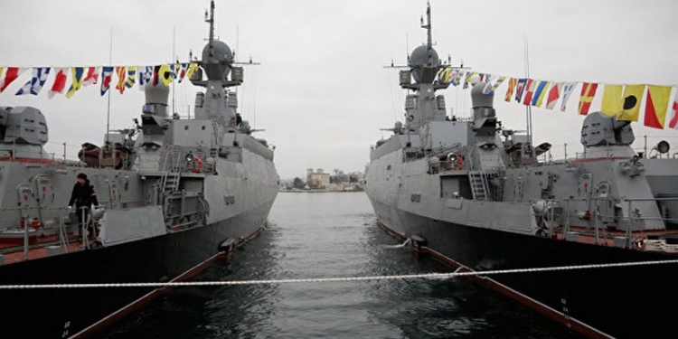 Россия направила к берегам Сирии корабль, оснащенный крылатыми ракетами