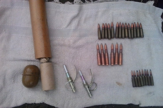 Автомат, гранаты и патроны – мини-арсенал изъяли у жителя Очакова