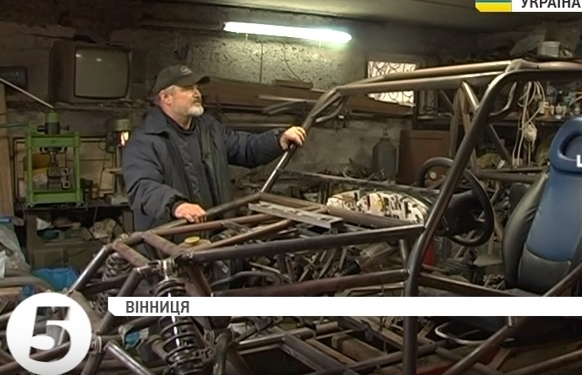 Автомеханик в Виннице собирает гибридный вездеход для разведки