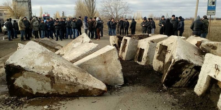 Дорога Н-11 «Николаев-Днепропетровск» перекрыта основательно – пока не начнется ремонт