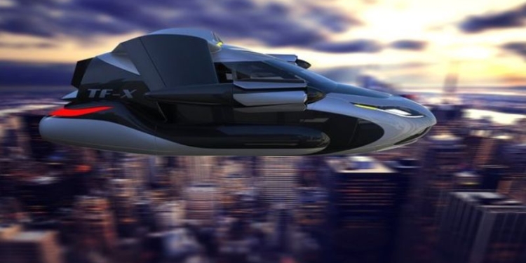 В США показали первый летающий автомобиль, который выпустят в 2018 году