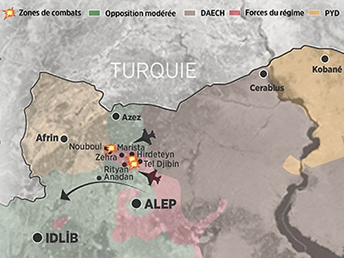 Асад с помощью россиян окружил Алеппо. Турция хочет вмешаться