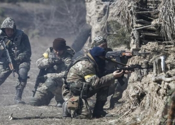 Под Горловкой ожесточенной бой. Противник применил танки