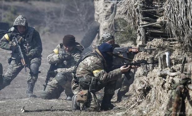 Под Горловкой ожесточенной бой. Противник применил танки