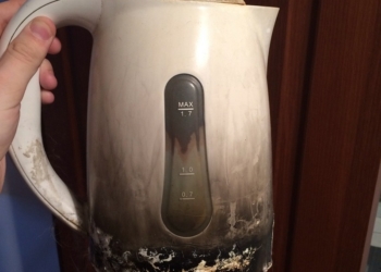 В Николаеве из-за загоревшегося электрочайника чуть не угорел 73-летний мужчина