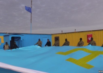 На границе с Крымом отметили День сопротивления российской оккупации