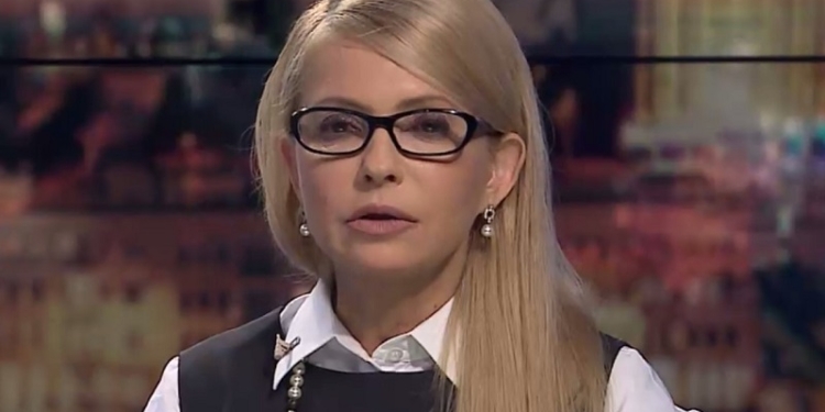 Тимошенко возмущена о публикации стенограммы СНБО по Крыму