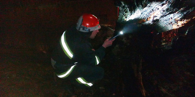 Пожар во дворе николаевского кинотеатра “Родина”