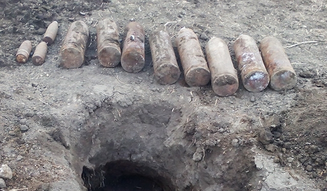 В Николаевской области обезврежено 11 взрывоопасных предметов времен прошлых войн