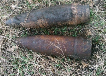 На Николаевщине прямо на обочине дороги нашли два артснаряда