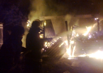 В Вознесенском районе сгорел сеновал. Три тонны сена и 20 листов шифера тоже