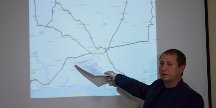 В Николаеве представили схему проезда большегрузов через город