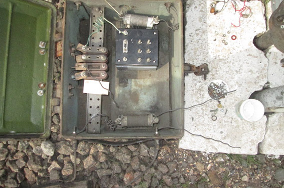 На путях станции «Николаев-грузовой» украли два дроссель-трансформатора