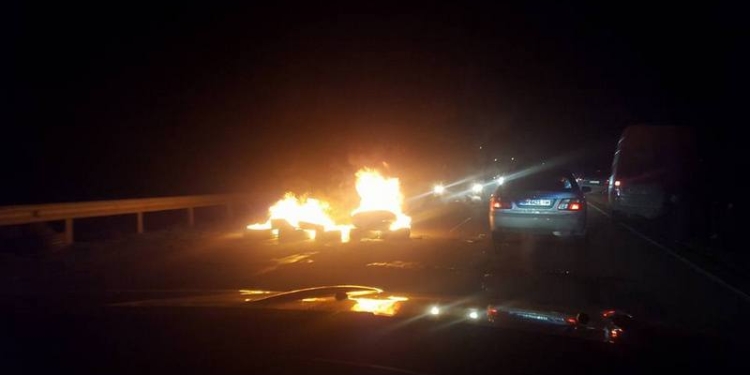 Трасса «Одесса-Николаев» заблокирована: там жгут шины