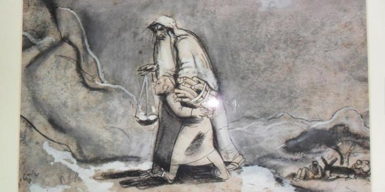 В Николаеве экспонируются репродукции работ израильского художника Нахума Гутмана