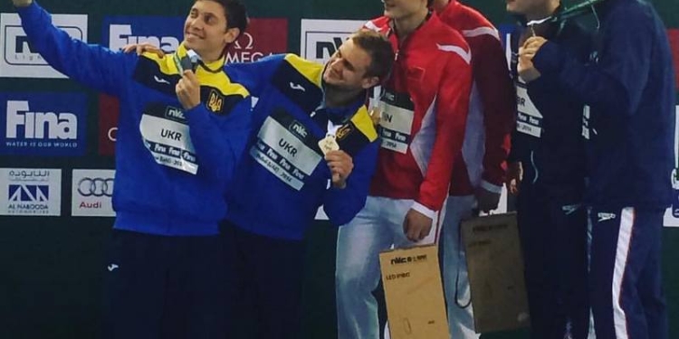 Николаевец Кваша и луганчанин Горшковозов – серебряные призеры этапа Мировой серии по прыжкам в воду