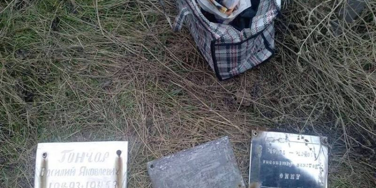 Патрульные задержали вора на николаевском кладбище