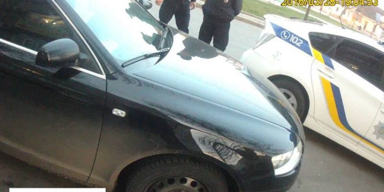 Патрульные в Николаеве догнали Audi A6, за рулем которого был нетрезвый водитель