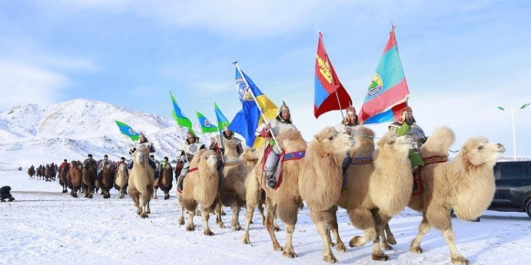 В Монголии установили мировой рекорд в забеге на верблюдах