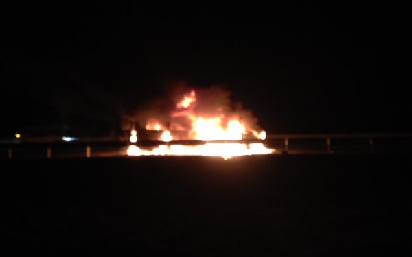 Журналистов РФ, Норвегии и Швеции избили по дороге в Грозный, а их машину сожгли